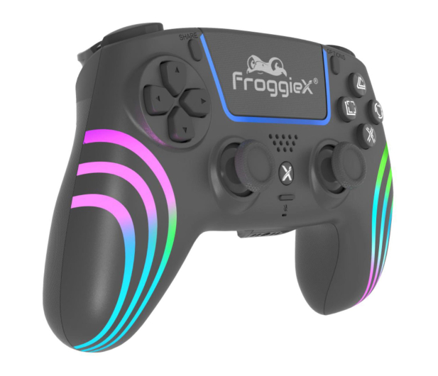 FroggieX Kontroler FX-P5-GP1-B do PS5 Bezprzewodowy Czarny - 1455820 - zdjęcie 3